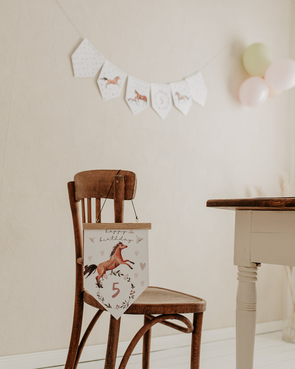 Cake Topper DIY Pferdegeburtstag