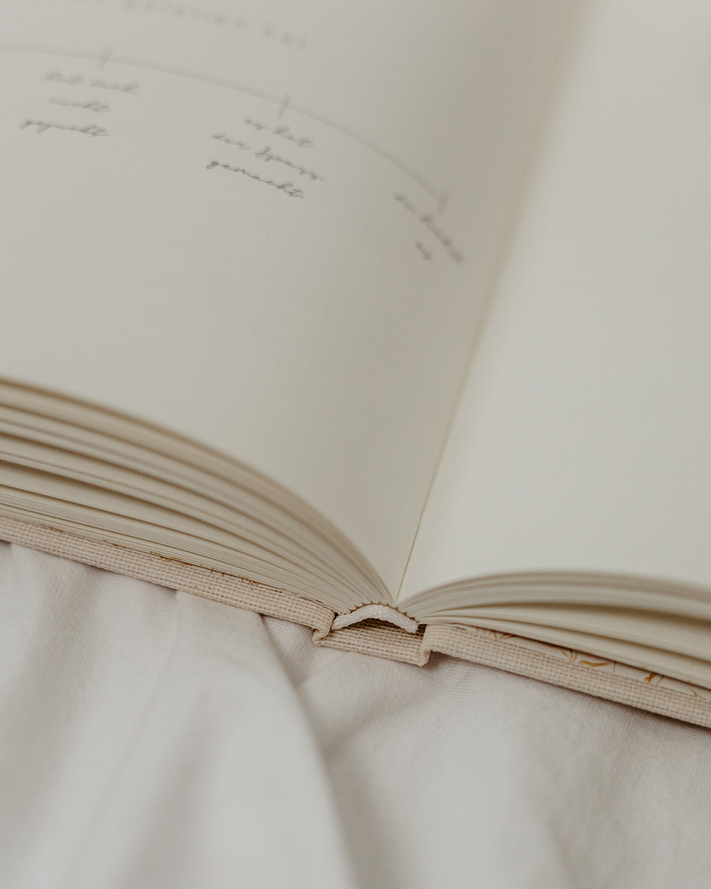 Babybuch Ein Jahr Babyglück Leinencover