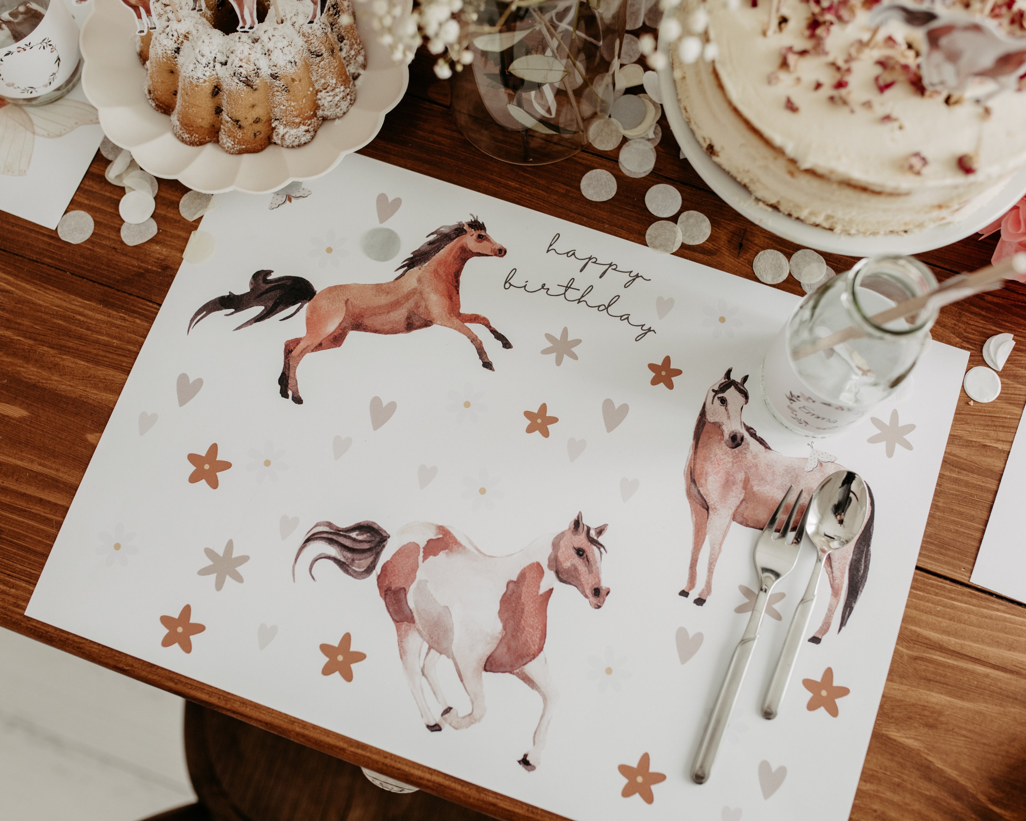 Muffin Topper Pferdegeburtstag DIY