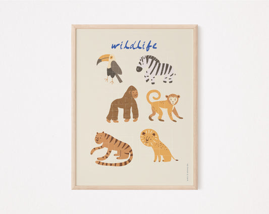 Wildlife Poster Set